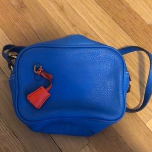 Jcrew blue crossbody bag